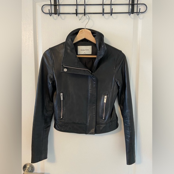 Aritzia Babaton Leather Jacket (Jagger Leather Moto) - Picture 8 of 11